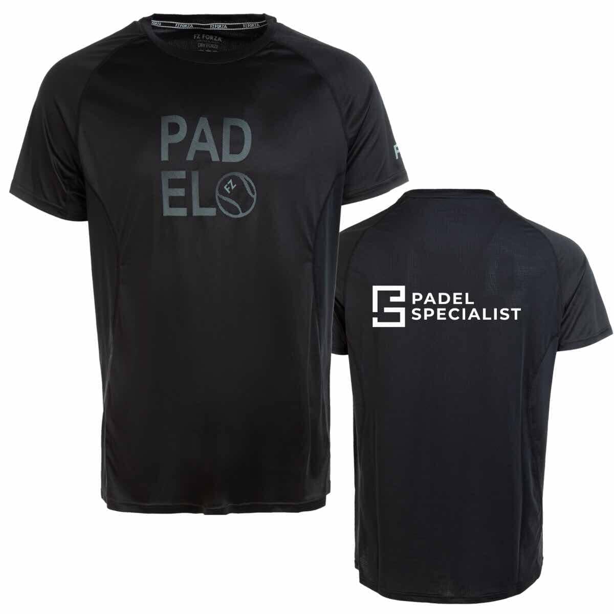 Fz Forza Padel Specialist T-shirt i Sort – Fantastisk Tilbud!