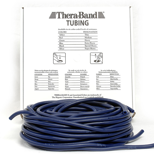 Thera-band Tubing Blå 30,5 m – Træningstilbud Over Middel