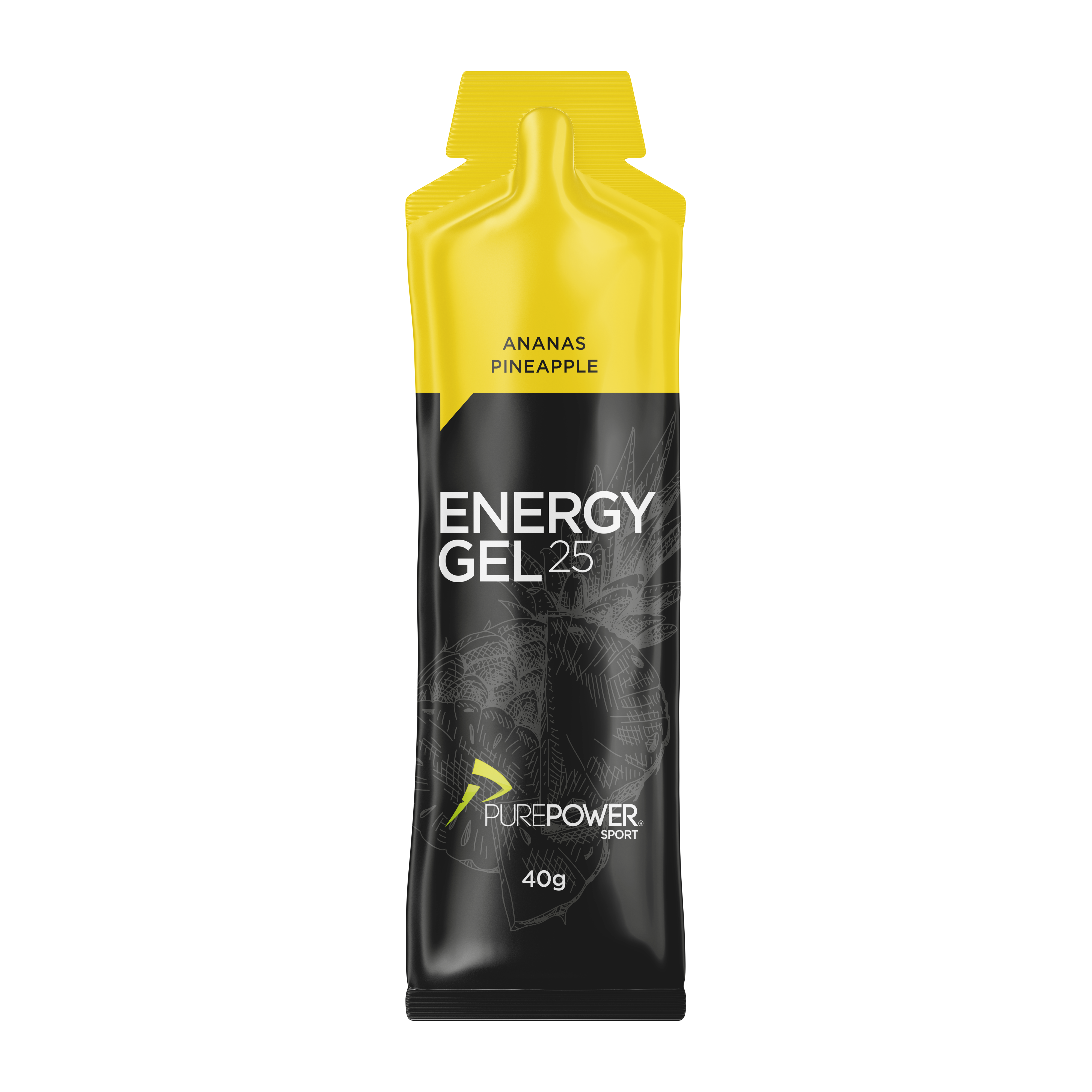 Energi Gel Ananas – Uundgåelig til træning og konkurrence