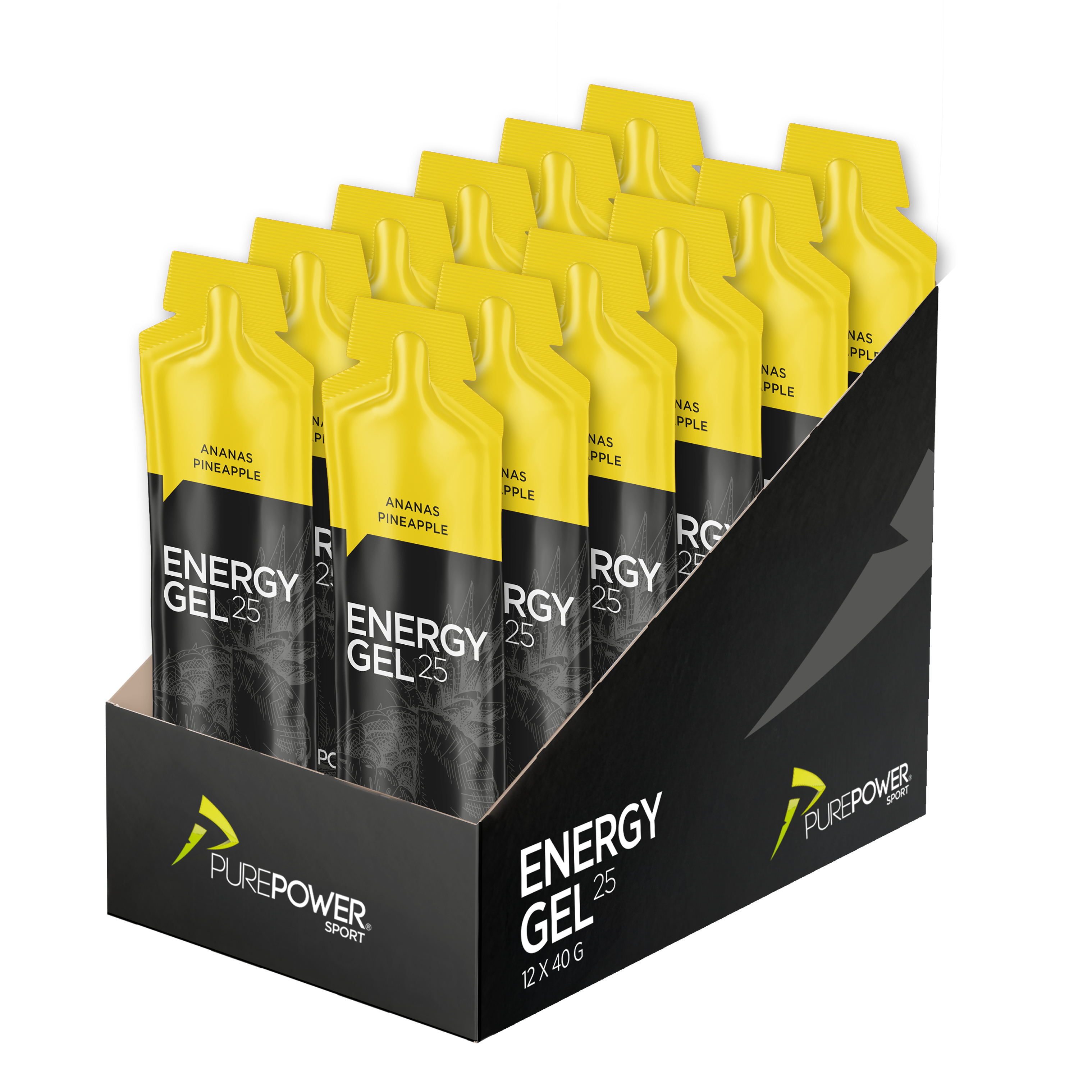 Energigel Ananas – Perfekt til træning og konkurrence!