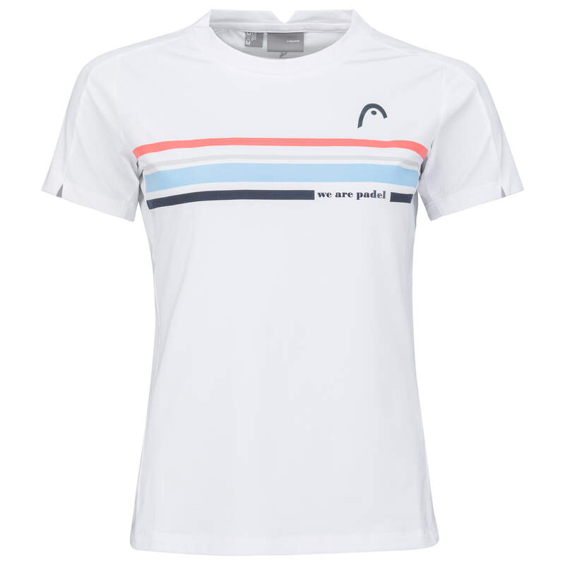 Head Padel Tech T-shirt til kvinder - Hvid, perfekt til spil!