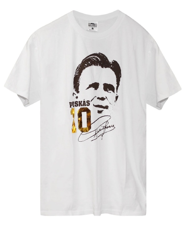 Ungarn T-shirt – Puskas 10 – Officiel Merchandise til Fans