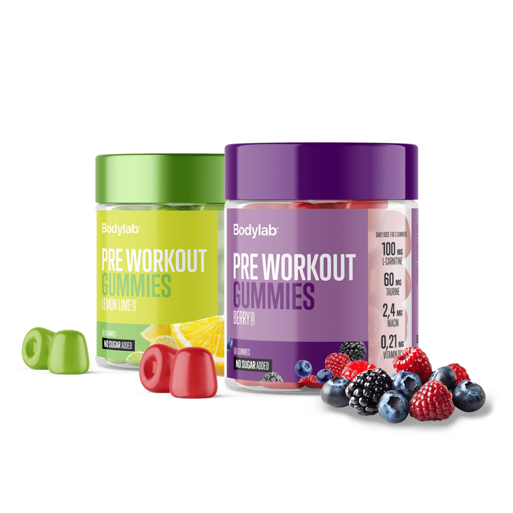 Pre Workout Gummies 60 stk – Energi til træningseventyr