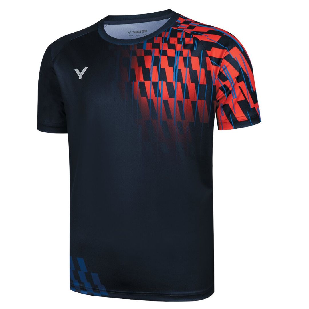Victor T-50001TD Badminton T-shirt i Navy til Træning