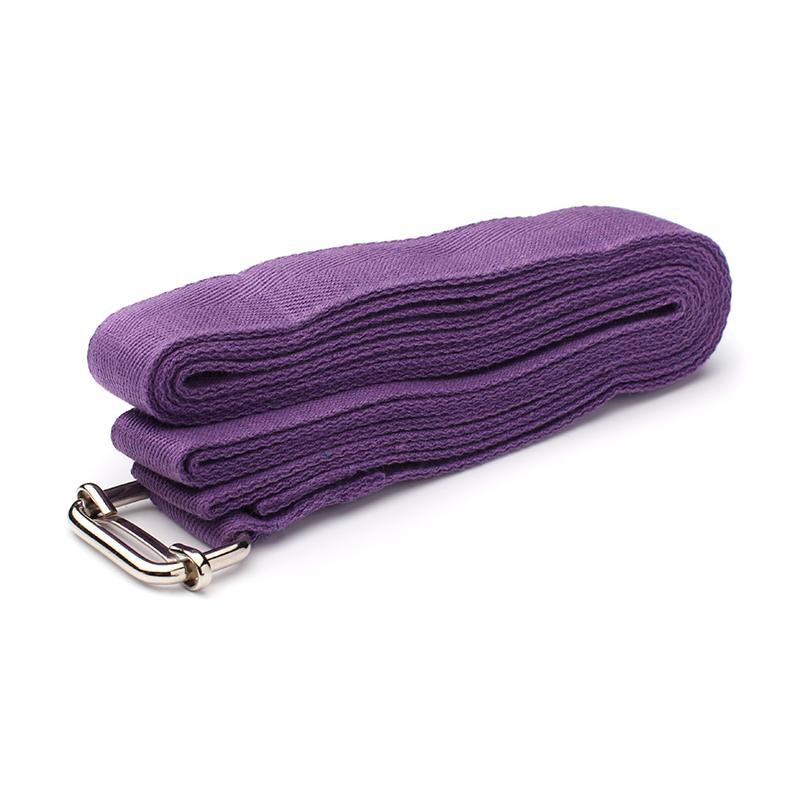 Asana Økologisk Pune Yogabælte – Lilla, 250x2 cm Tilbud!