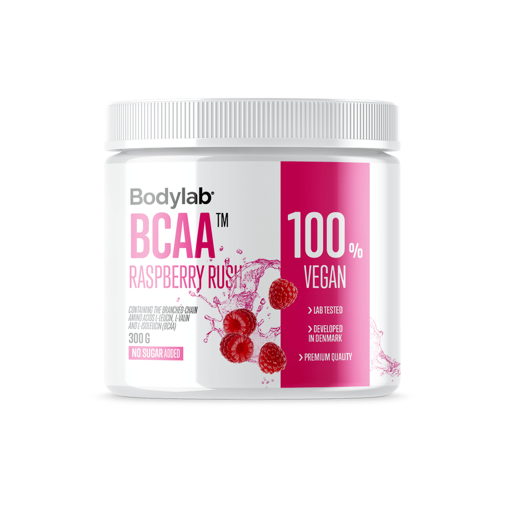 BCAA 300 Hindbær Rush – Optimal træningssupport!