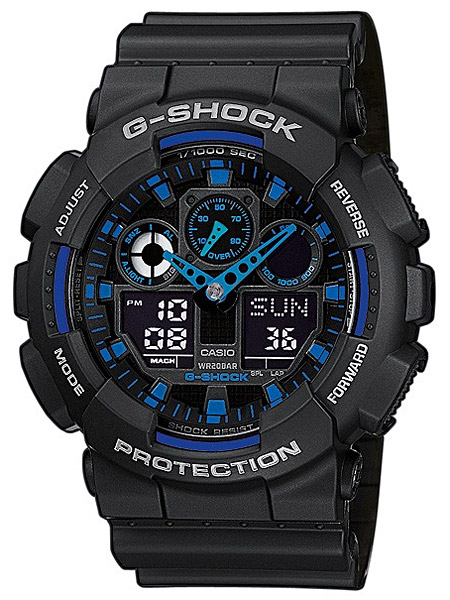 Casio Ga-100-1a2er Herreur  -shock Ur Sort