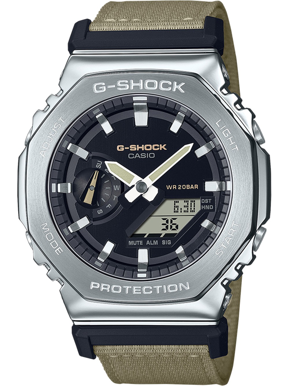 Casio Gm-2100c-5aer Herreur  -shock Classic