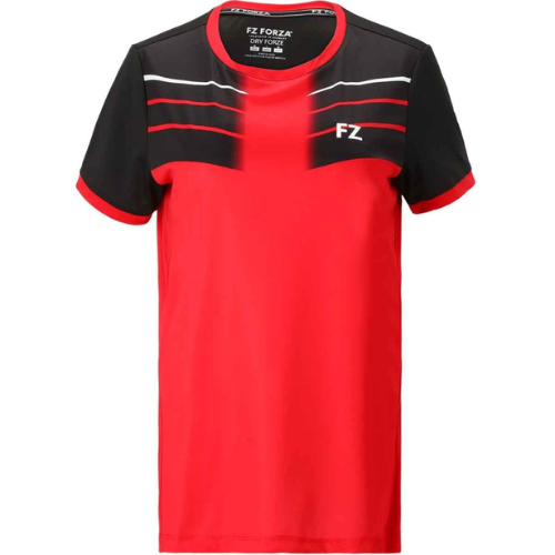 Forza Cheer Dame T-shirt i Kinesisk Rød - Fantastisk Tilbud!