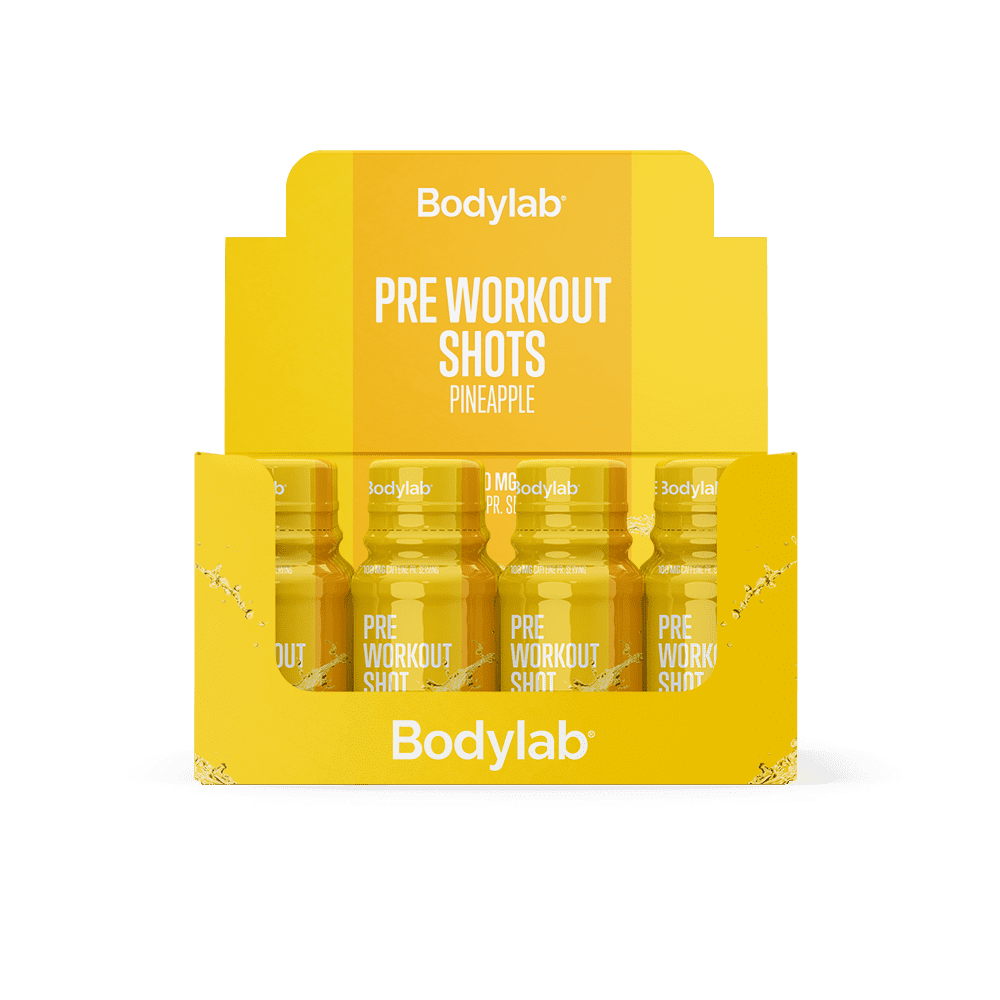 Energisk Pre Workout Shot - Ananas Boost 12 x 60 ml