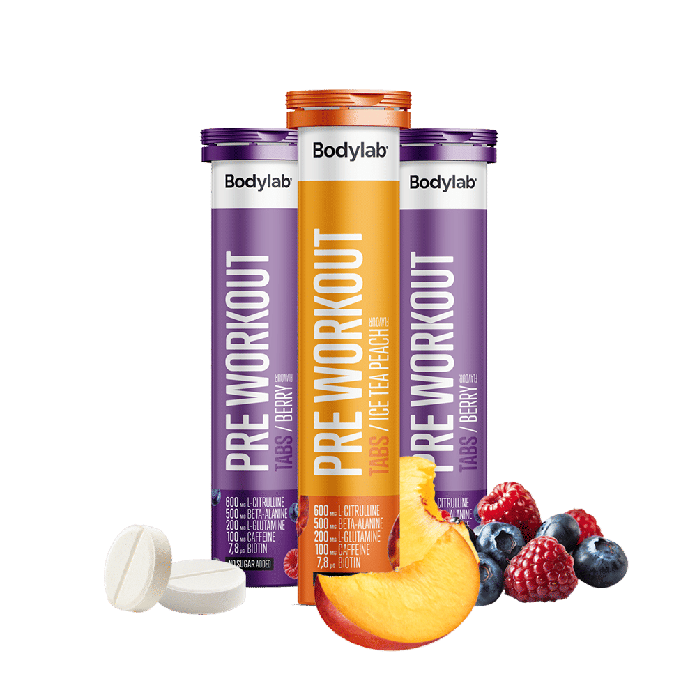 Pre Workout Tabs 20 Stk – Energiboost til Træning!