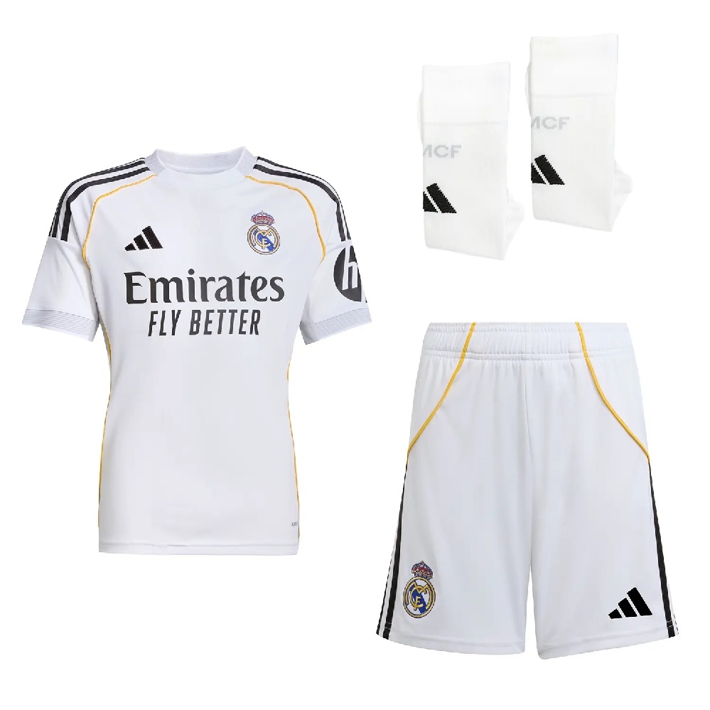 Real Madrid Hjemmesæt 2025/26 - Ungdomsmodel