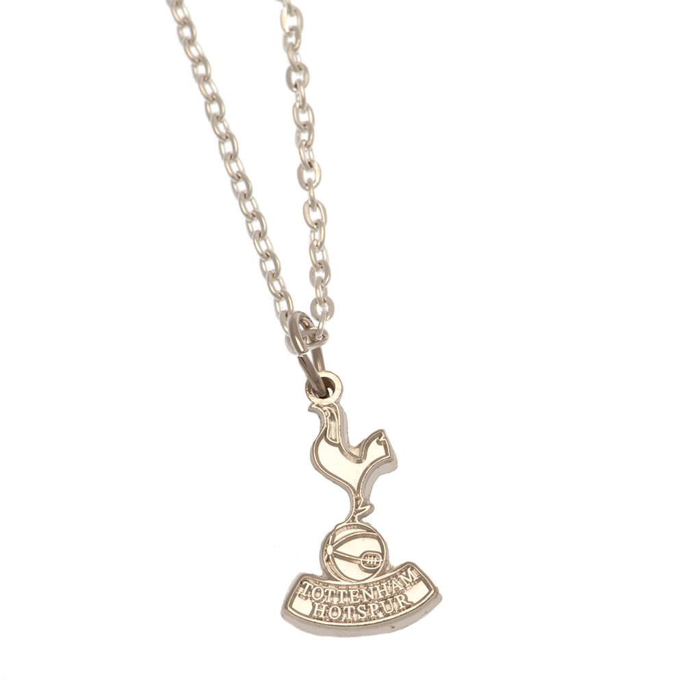 Tottenham Hotspur FC Sølv Logo Halskæde - Officiel Merchandise