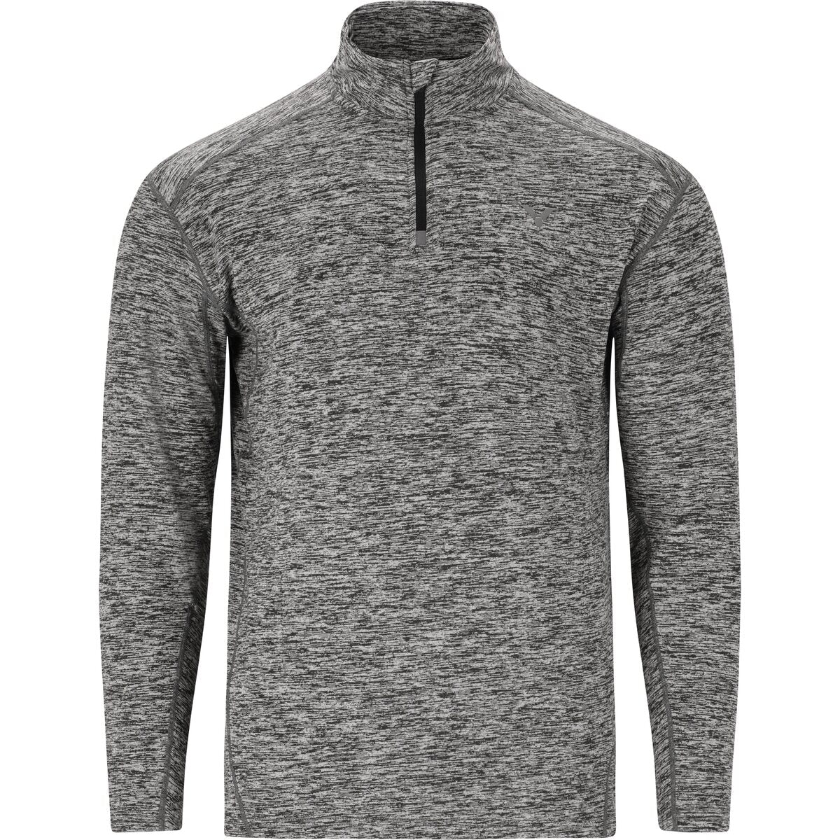 Victor Lamon Melange Performance Midlayer - Lys Grå Melange