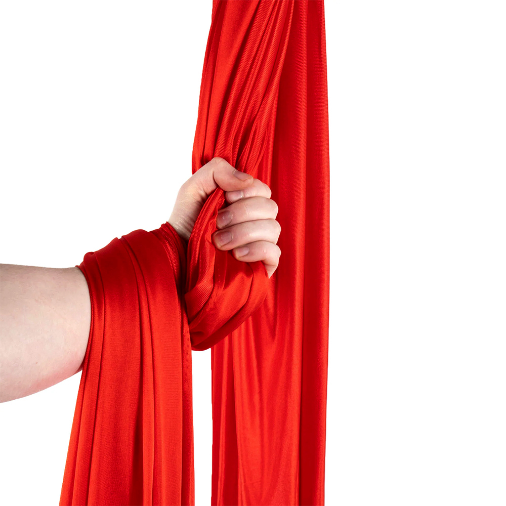 Rød Aerial Yoga Hængekøje – Udsalg hos Den Intelligente Krop