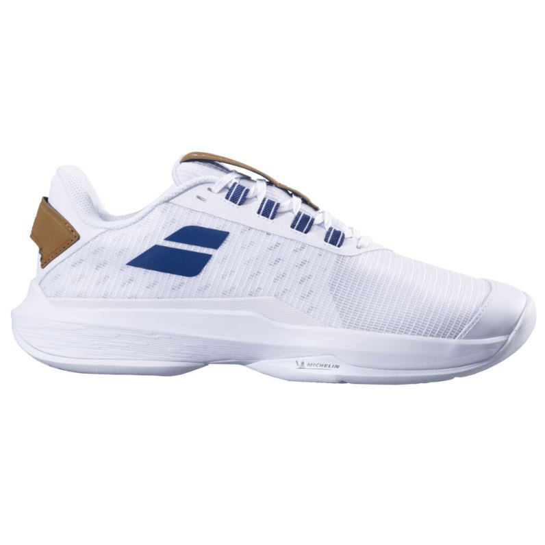Babolat Jet Tere All Court Wimbledon Men White Blue Navy 41