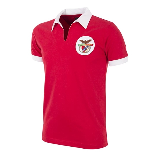 Benfica 1962-63 Retro Fodboldtrøje - På Lager!