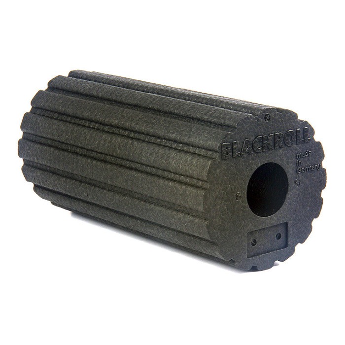 Blackroll Groove Foamroller – Sort, Medium Hård på udsalg