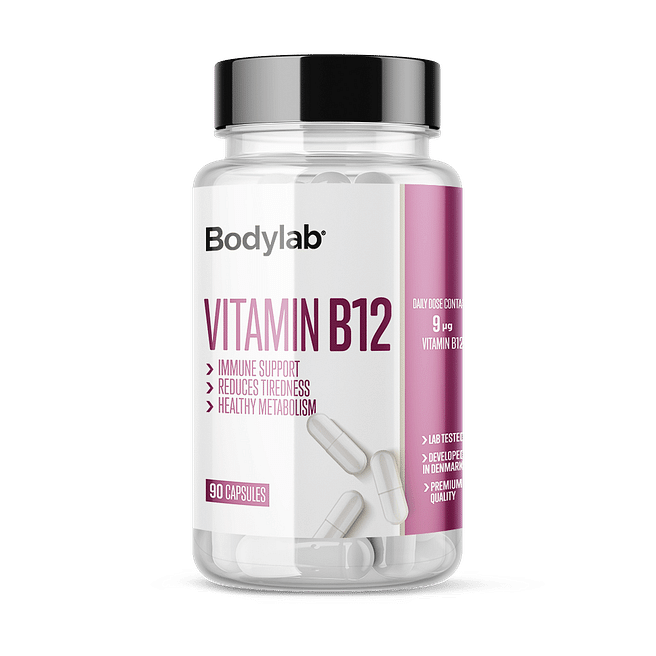 Bodylab Vitamin B12 - 90 kapsler til immunforsvaret