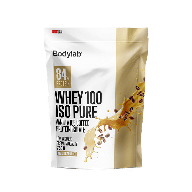 Bodylab Whey 100 Iso Pure 750 g - Vanilje Iskaffe Tilbud!