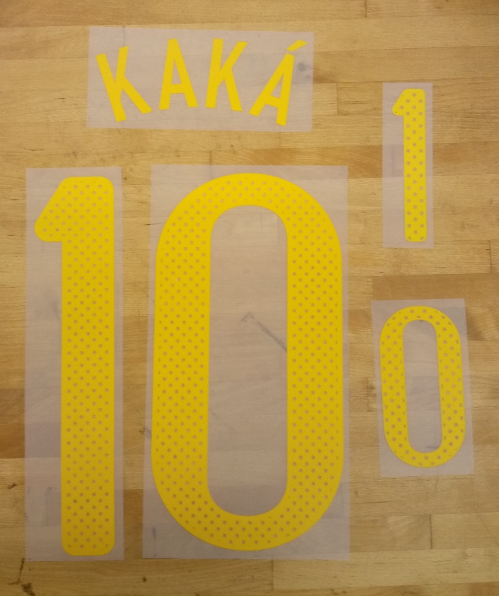 Officiel Kaka 10 Navnesæt til Brasiliens Udebane 2010