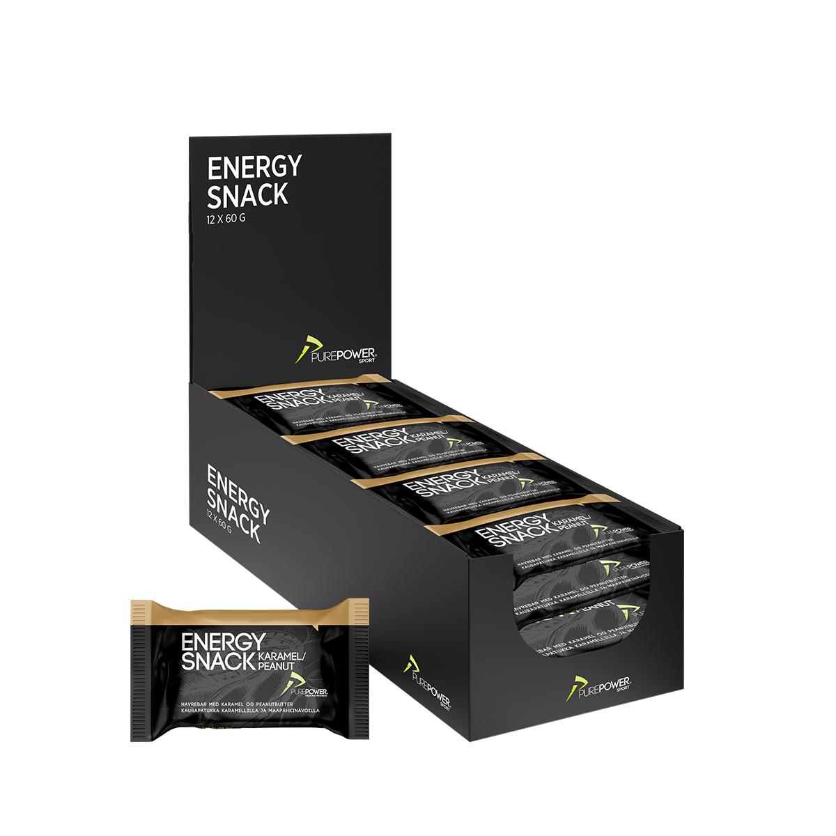 Uimodståelig Karamel Peanut Energibar – Energi til Dagen!