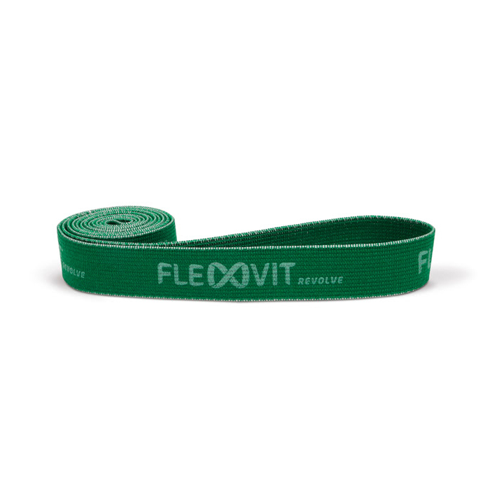 Flexvit Revolve Træningselastik – Grøn Udsalg til Fitness