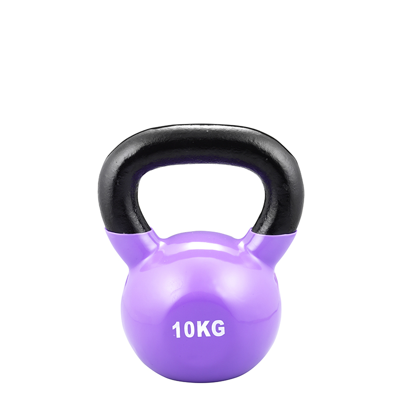 Vinyl Kettlebell 10 Kg – Ideel til effektiv hjemmetræning!