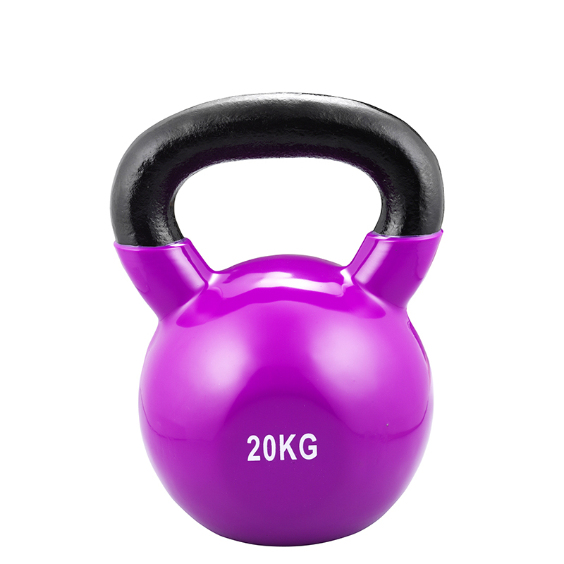 Vinyl Kettlebell 20 Kg – Uundgåelig til Styrketræning!