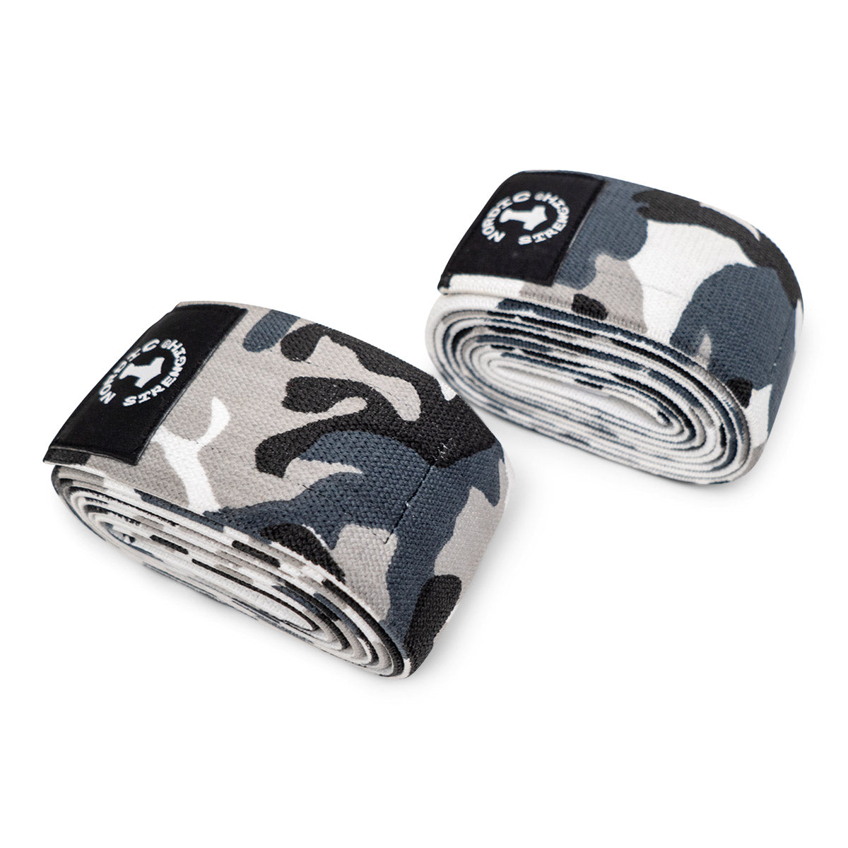 Knæbind Camo Style med Velcro - 2 stk til træning