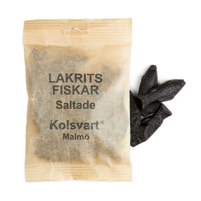 Kolsvart Salte Lakridsfisk – Uimodståelig Snacktilbud!