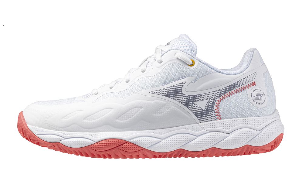 Mizuno Wave Enforce Court Cc      White Blue Granite Calypso Core  36