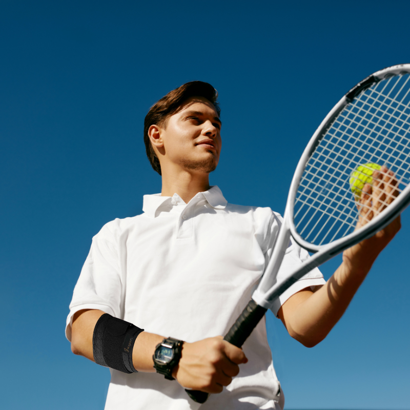 Neopren Tennisalbuebind - Optimal støtte og komfort