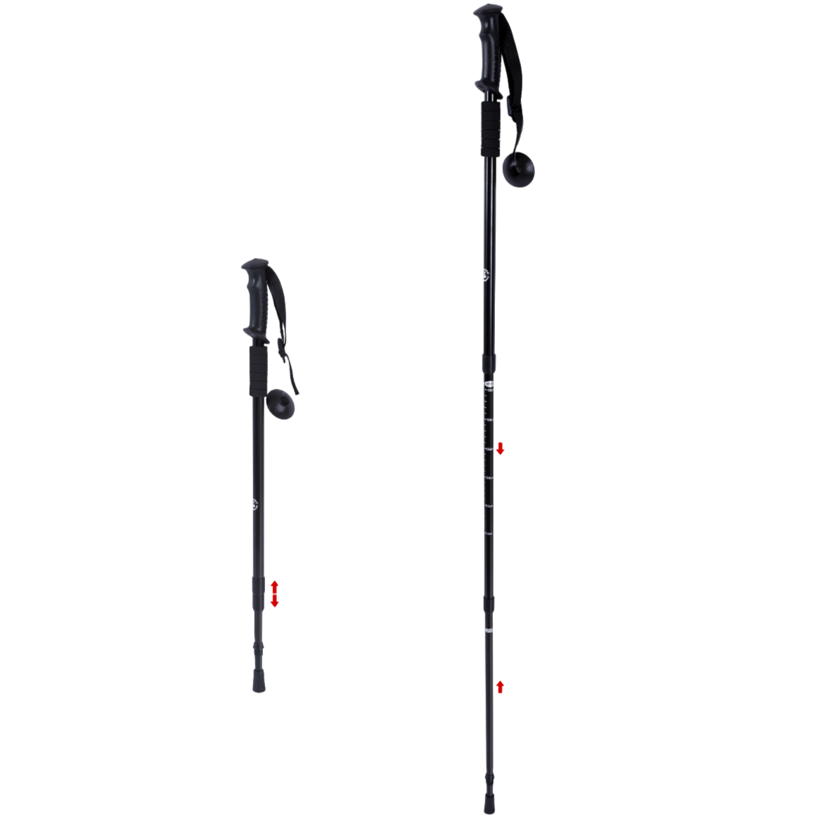 Nordic Walking Stave - Perfekt til Træning og Vandring