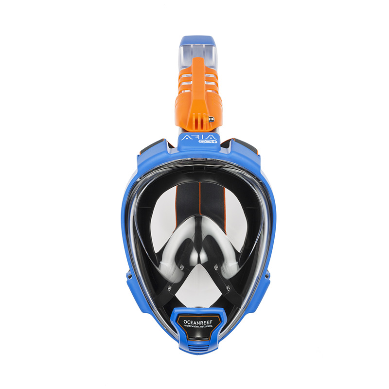 Oceanreef Aria QR Snorkelmaske – Blå Tilbud!