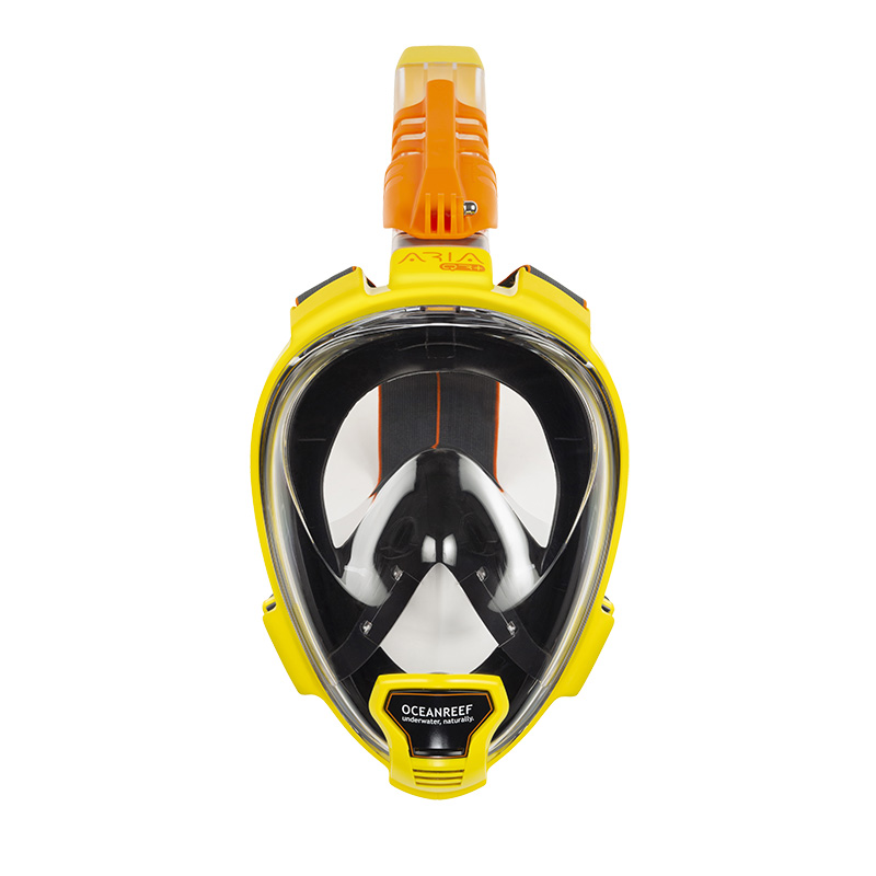 Oceanreef Aria QR Snorkelmaske – Gult Tilbud!