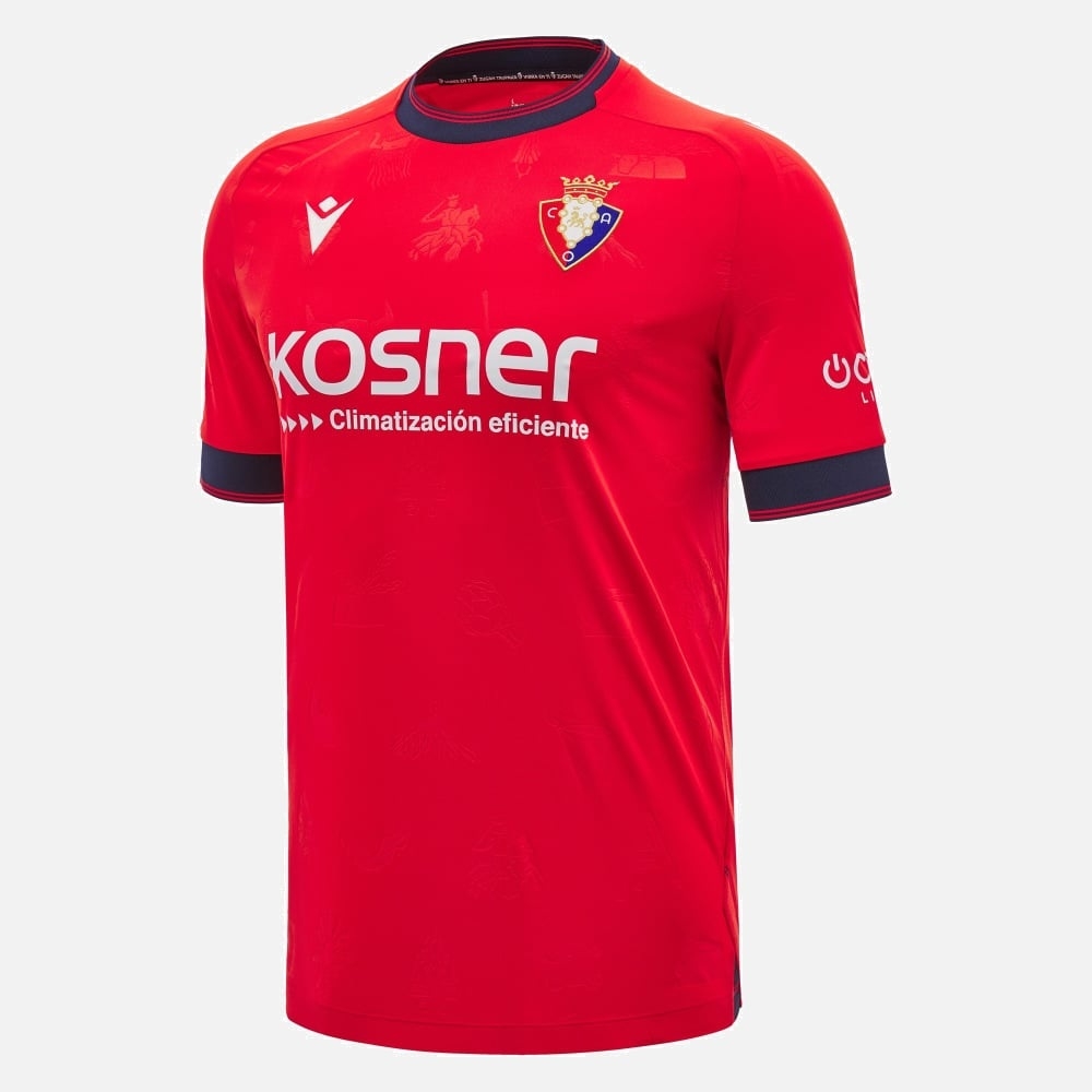 Osasuna Hjemme Trøje 2024/25 – Officiel Mænds Model
