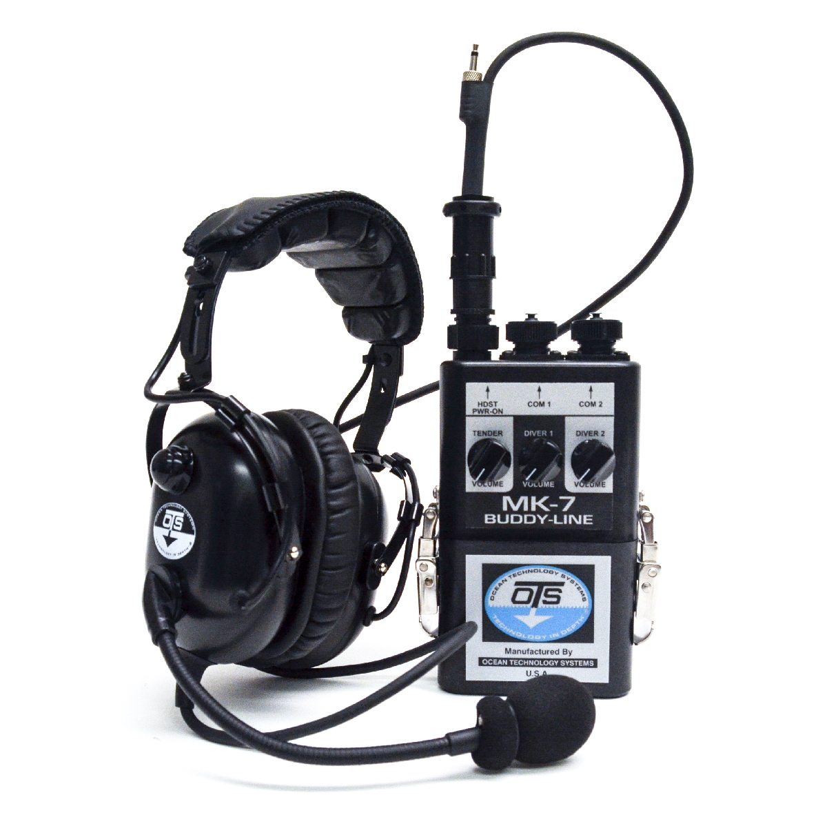 OTS MK-7 Buddy-Line Intercom til Sikker Dykning - Klart Signal