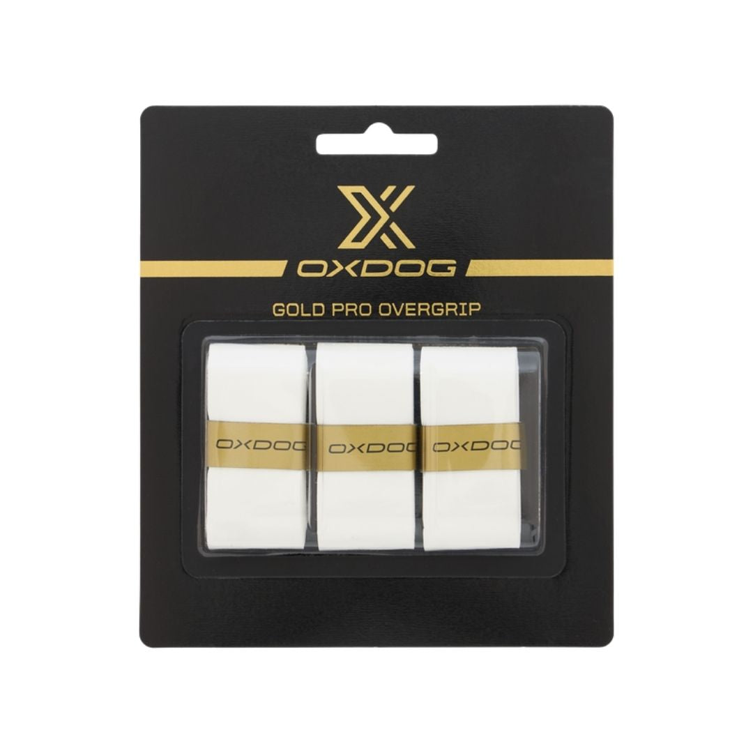 Oxdog Gold Pro Overgrips   -pak  White