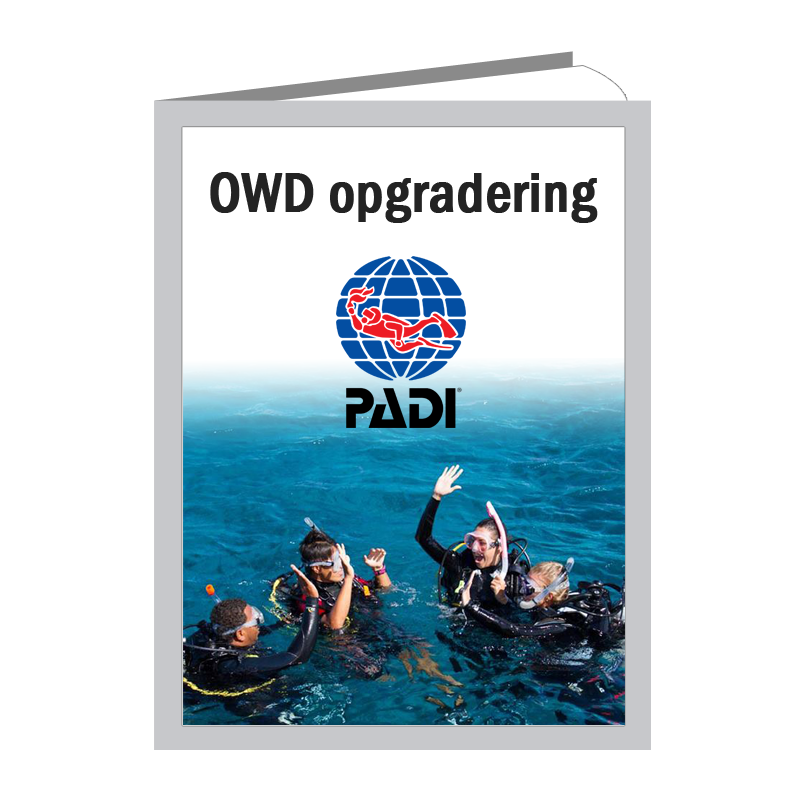 PADI OWD Dykkercertifikat Opgradering – 2 Dages Kursus