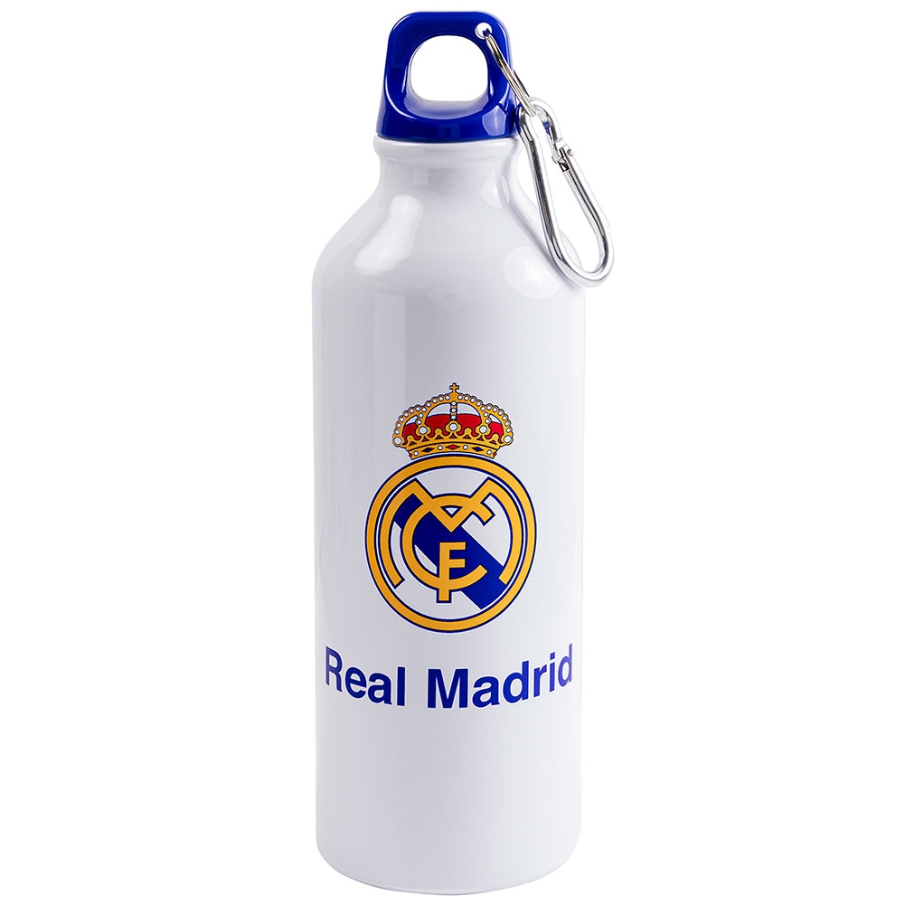 Real Madrid Aluminium Drikkeflaske - Officiel Merchandise