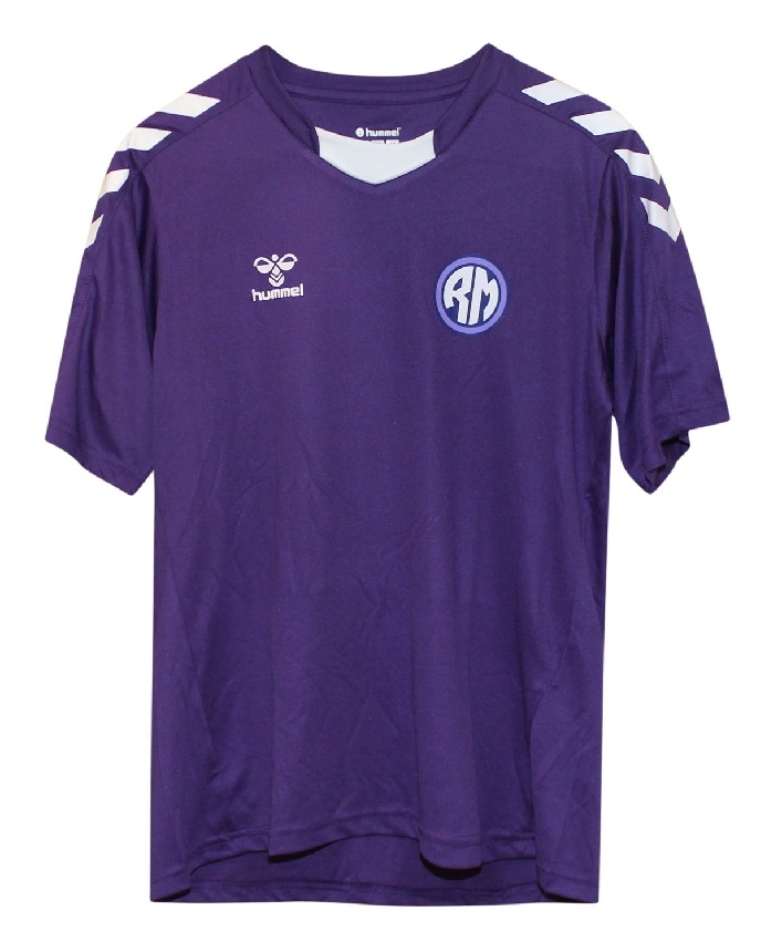 Rm Retro T-shirt i Lilla - Hugo Sanchez fra Hummel