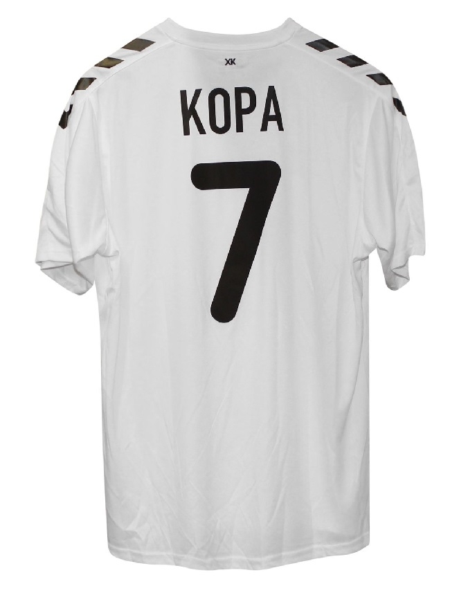 Rm Retro T-shirt Hvid-Sort Kopa - Fantastisk tilbud!
