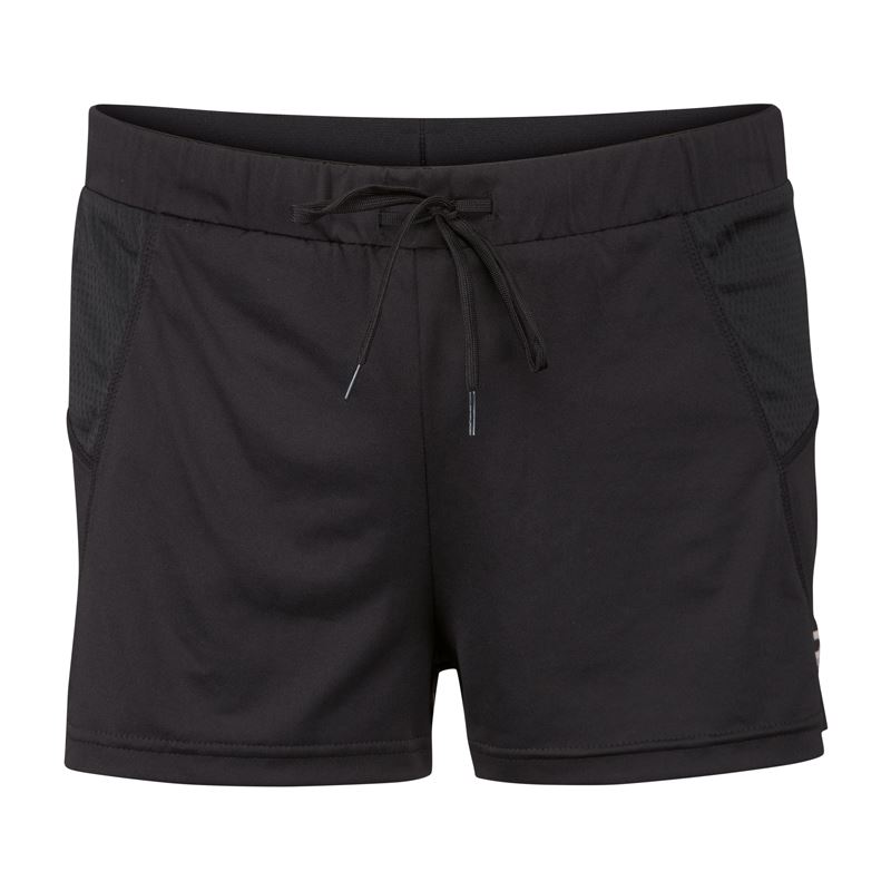 RSL Pige Shorts i Sort – Komfortable Sportsshorts med Indertights