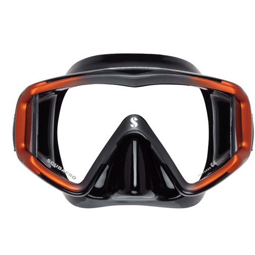 Scubapro Dykkermaske Crystal Vu Orange – Fantastisk udsyn!