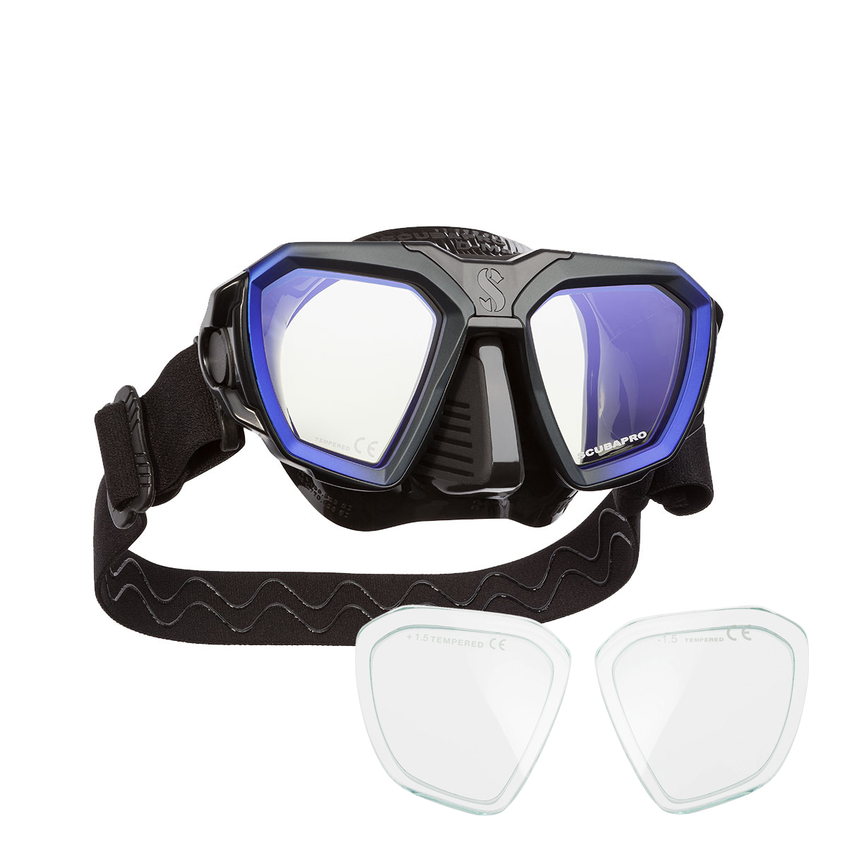 Scubapro Dykker- og Snorkelmaske med Trufit-teknologi