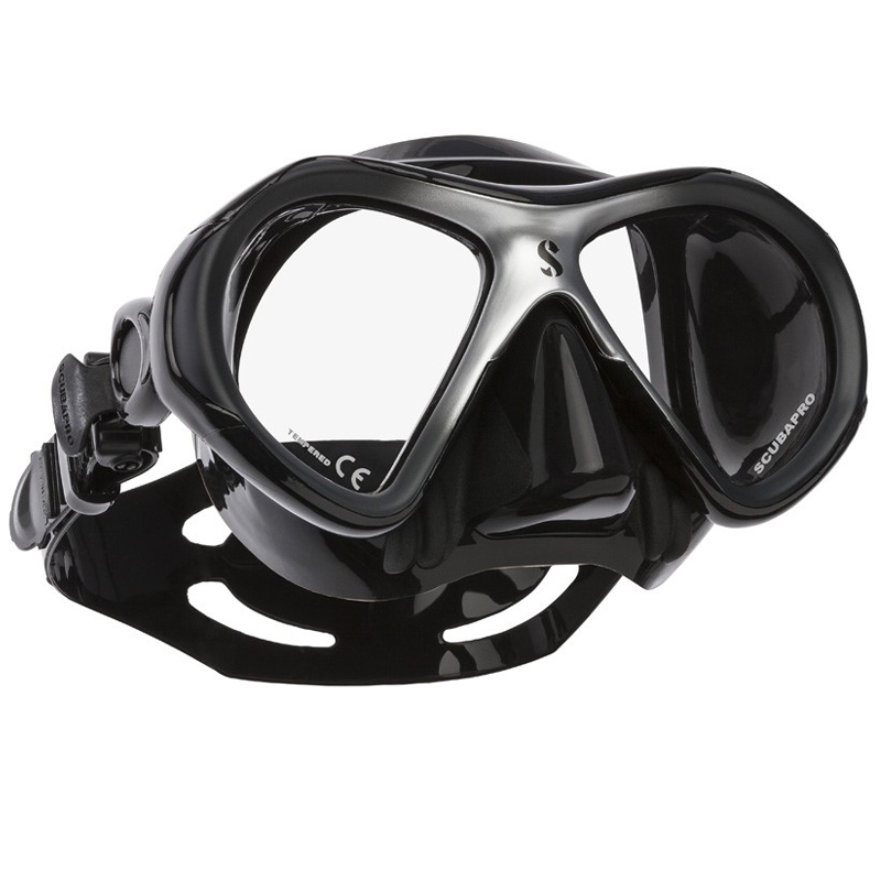 Scubapro Spectra Mini Dykkermaske - Sort/Sølv Tilbud!