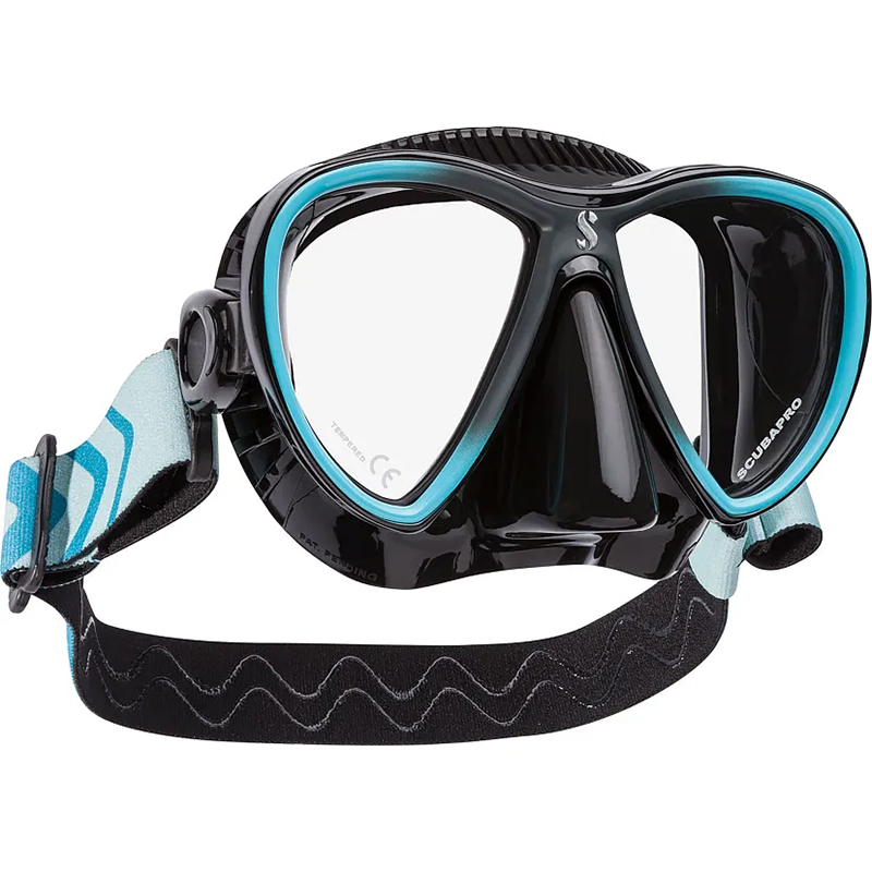 Scubapro Synergy Twin Dykker Maske i Turkis – Super Tilbud!