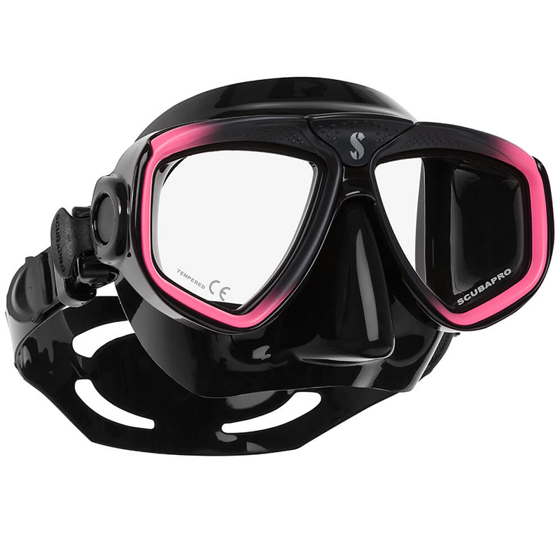 Scubapro Zoom Evo Dykkermaske - Pink og Sort Udsalg!