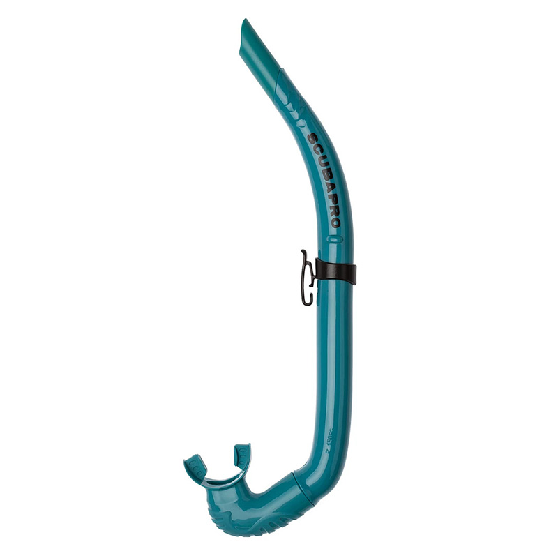 Scubapro Apnea Snorkel i Turkis – Ideel til Fridykning